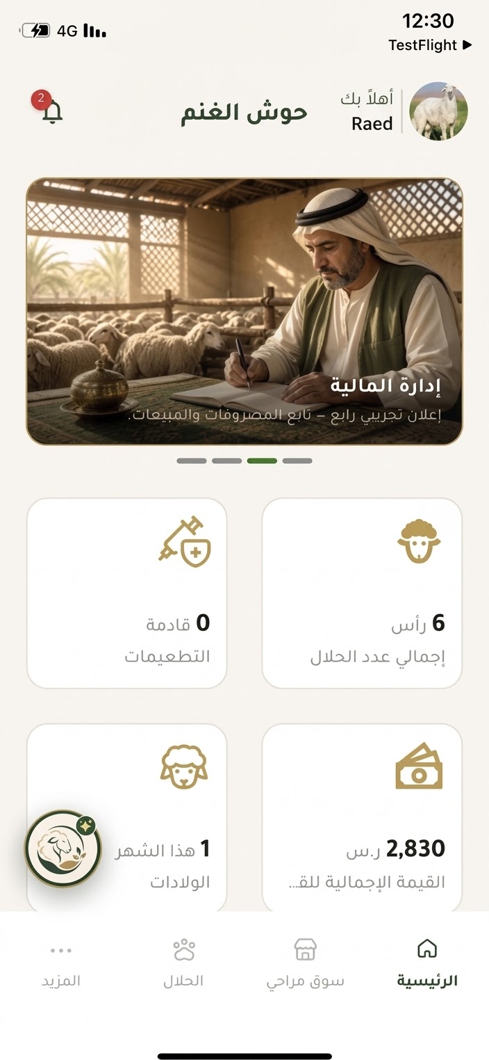 لوحة مزرعتك في شاشة واحدة